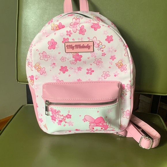 Sanrio My Melody Cherry Blossom Mini Backpack - Picture 1 of 3